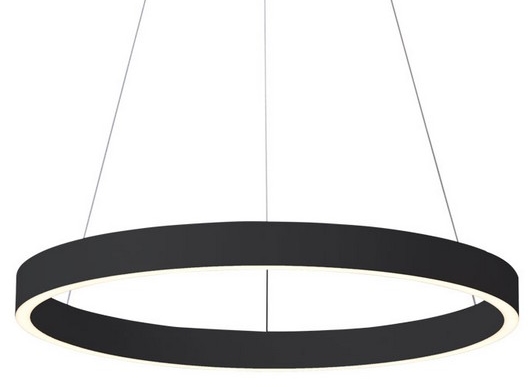 Pierścieniowa lampa wisząca Andrea AZ5100 LED 70W 3000K czarna