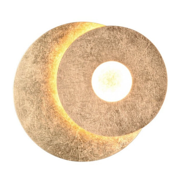 Ledowy kinkiet na ścianę Leano 240310179 LED 6W 3000K okrąg złoty