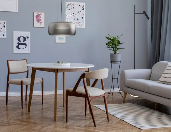 Loftowa lampa stojąca Estudo Z010FL-L8B3K Maytoni LED 11W 3000K tuba czarna