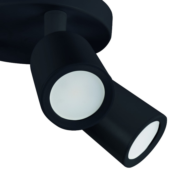 Regulowana lampa sufitowa BOGNA 03987 Ideus tuby do salonu czarne
