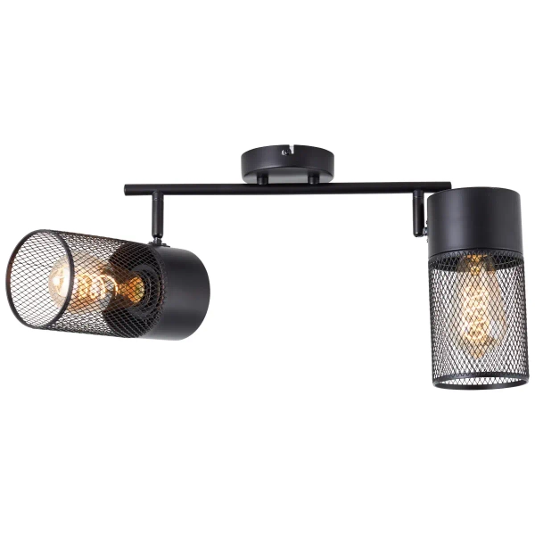 Lampa sufitowa z regulacją Kamolo 99724/76 loftowa czarna