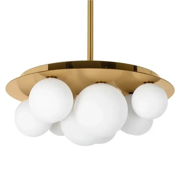 Sufitowa lampa BACARDI MSE1501100439 Moosee do salonu kule złota