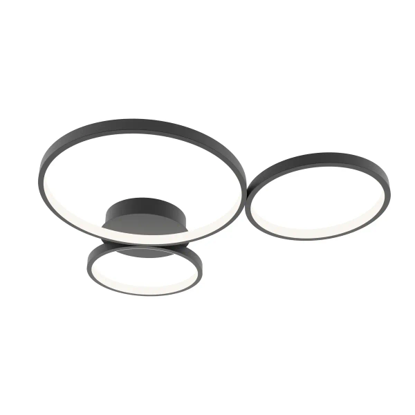 Nowoczesna sufitowa lampa Maver SPL-20452-3-BK LED 40W 3000-6000K czarna