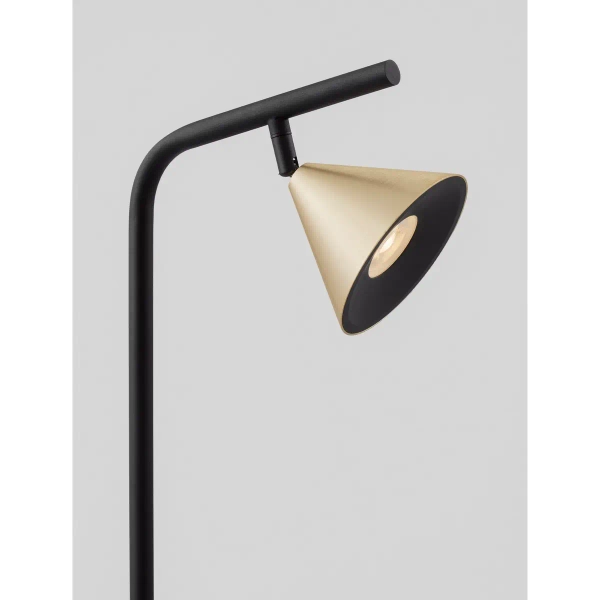 Stojąca lampa do sypialni SALVADO LE45599 złota