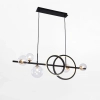 Designerska lampa wisząca TAREMI 003064-031208 LED 20W CCT czarny