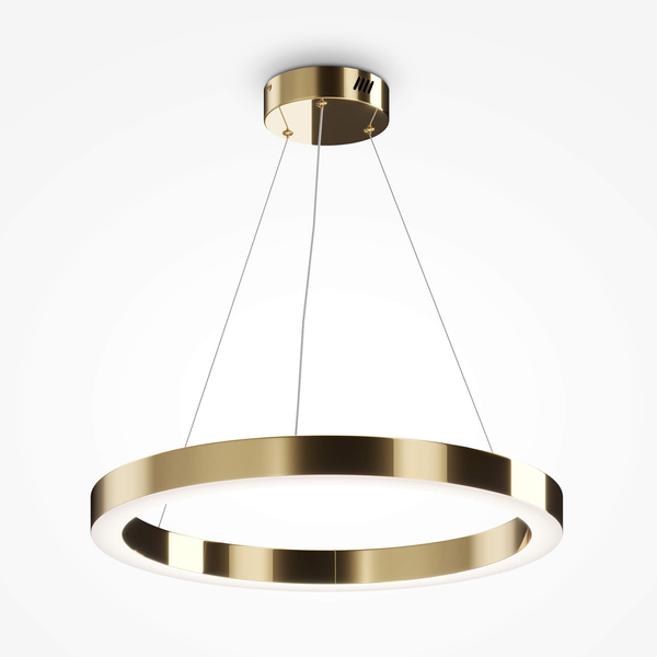 Lampa pierścieniowa wisząca Saturno MOD415PL-L45BS4K LED 45W 3500K złota