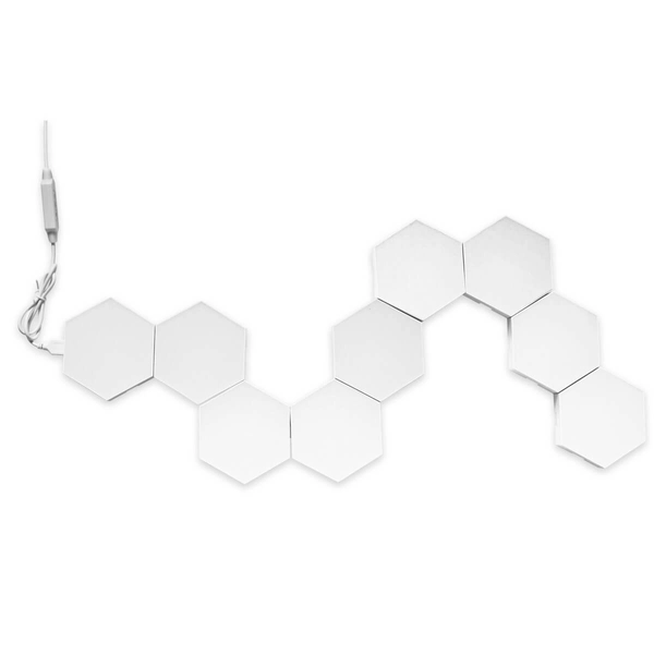 Dekoracyjna lampa ścienna MAYA LED 331458 LED 10W RGBW 9 sześcianów biała