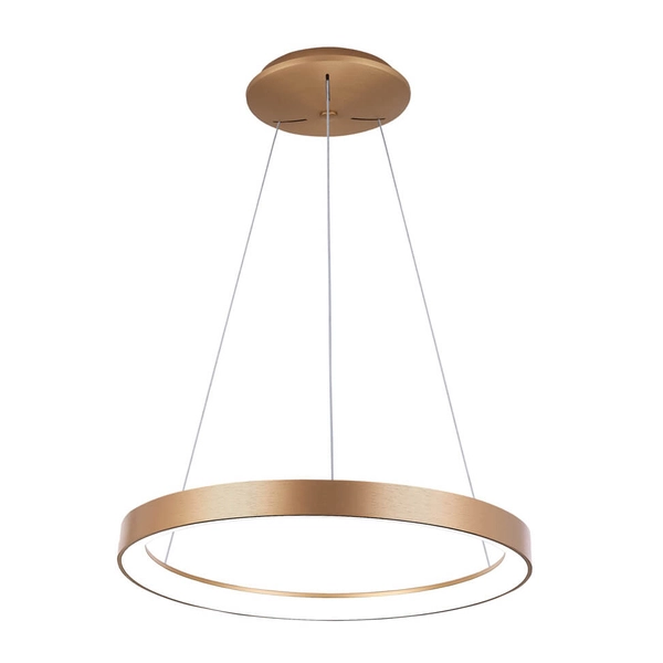 Lampa wisząca Vico PND-53675-058RPC-GD-3KS4K-TRDIMM Italux LED 48W 3000-4000K złota