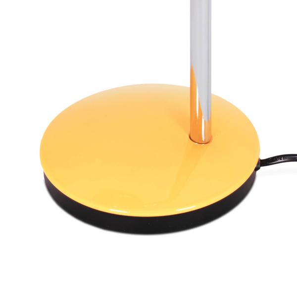 Żółta lampa stołowa Kajtek K-MT-200 do pokoju regulowana
