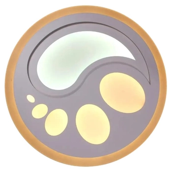 LAMPA sufitowa VEN P-666/6 okrągła OPRAWA plafon LED 74W dekoracyjny biały