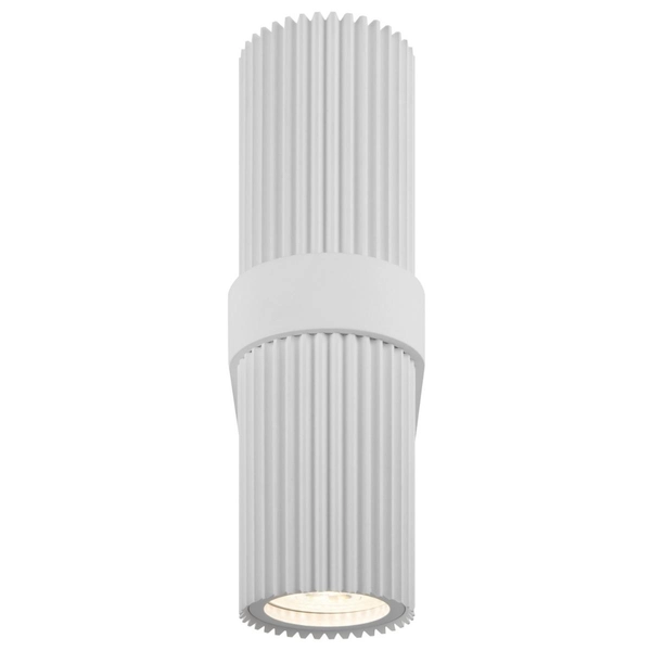 Kinkiet góra-dół Dynamics MOD326WL-02W Maytoni tuba plisowana biała