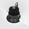 Lampa wpuszczana Yin DL031-L12W3K-D-B Maytoni LED 12W 3000K czarna