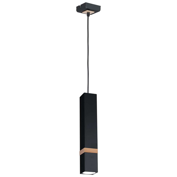 LAMPA prostokątna VIDAR MLP5403 Milagro wisząca OPRAWA metalowy ZWIS skandynawski czarny