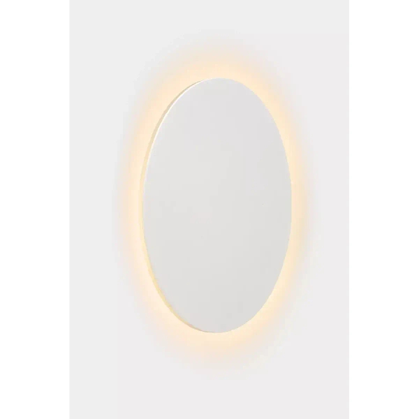 Ścienny kinkiet ledowy Eklyps 46201/08/31 Lucide LED 8W 3000K okrągły biały