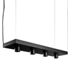 LAMPA wisząca PLANT 9381 Nowodvorski metalowa OPRAWA prostokątny zwis czarny