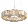 Żyrandol glamour CRISTAL ST-10625P-60 złota transparentna szklana LED 60W 3000K do salonu