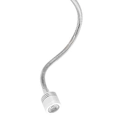 Kinkiet LAMPA ścienna ANASTASIA 2629 Rabalux abażurowa OPRAWA z peszlem LED 1W 4000K do czytania chrom brązowa