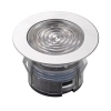 Zewnętrzne oczka wpusty 10 szt.IKON 76617 LED 0,75W 6500K IP67 srebrne