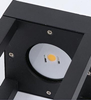 Zewnętrzna lampa stojąca QUBE-GLQ600WW 7W ogrodowa LED 7W 3000K IP65 czarna
