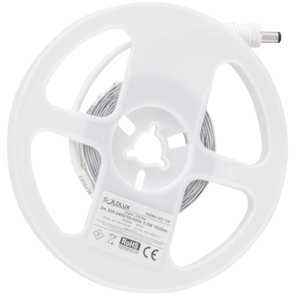 Taśma LED 316394 8,5W 4000K 2m z czujnikiem ruchu i zmierzchu biała