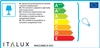 Kropla LAMPA wisząca ANON WHITE MA01986CA-001 Italux metalowa OPRAWA zwis łezka biała