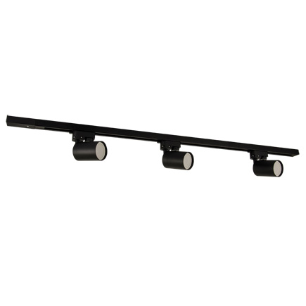 Regulowany system szynowy Sofia 04033 zestaw do salonu czarny