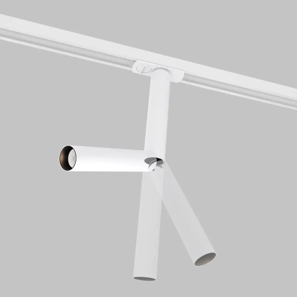 Jednofazowa lampa szynowa Focus Dual TR142-1-6W3K-W LED 6W 3000K biała