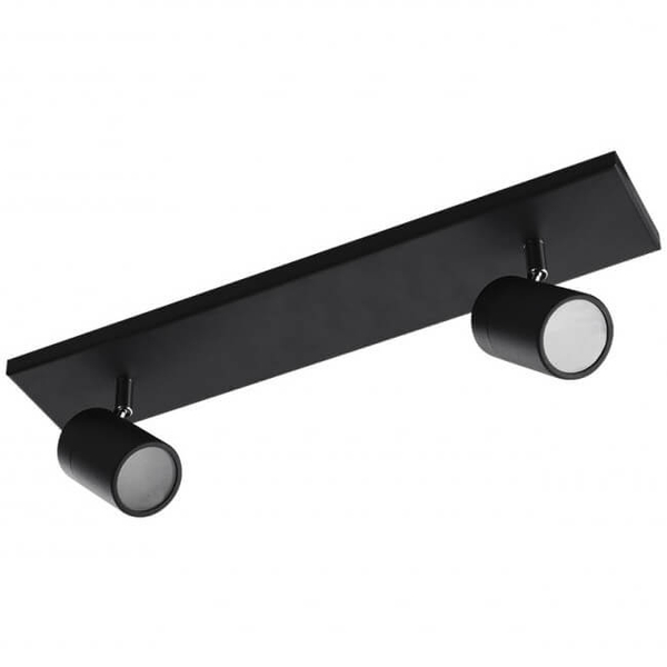 Sufitowa lampa regulowana Noemie czarne reflektorki do holu