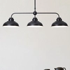 Industrialna lampa wisząca Dragan 5309 czarna do sypialni metalowa