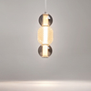 Salonowa lampa wisząca Drop MOD273PL-L16CH3K LED 16W 3000K chrom dymiony
