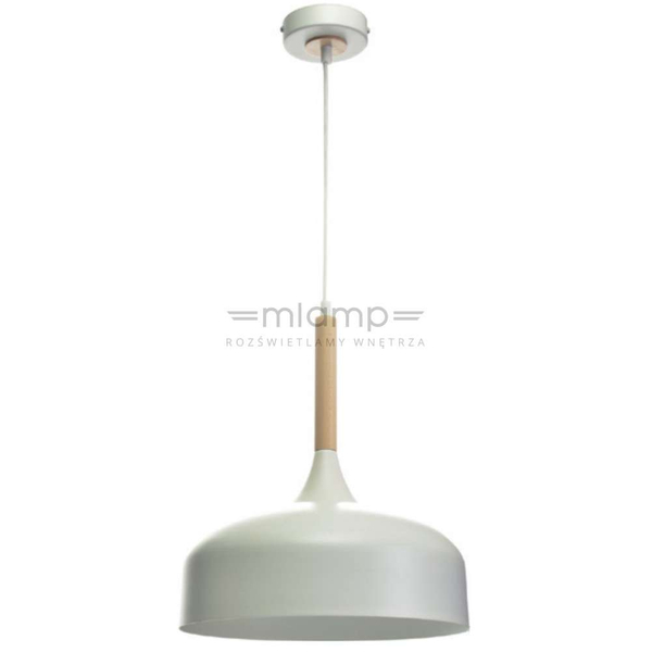 LAMPA wisząca TAYLOR MLP6217 Milagro skandynawska OPRAWA metalowy ZWIS kopuła biała