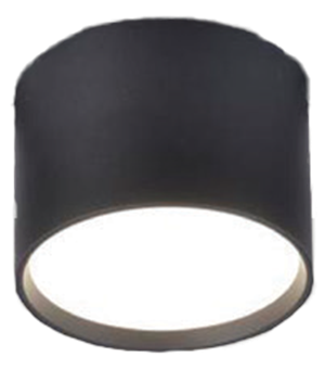 Lampa sufitowa do systemu szynowego Saga AZ5306 LED 8W tuba 1-faz czarna 