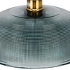 LAMPA wisząca DAVIDE MDM-2916/1 BL Italux szklana OPRAWA zwis niebieski