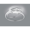 Modernistyczna lampa sufitowa NEMENIA DL106-67051 RL LED 36W 4000K chromowana