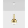 Kulista wisząca lampa TORCENA LE45185 LED 8W 3000K złota