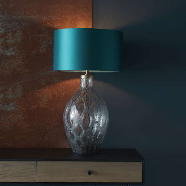 Stołowa lampa L&-191148 Light& na komodę szkło rzemieślnicze