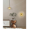 Wisząca lampa kopułowa Eden MSE010100147 Moosee do salonu złoty przezroczysty
