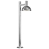 Stojąca lampa zewnętrzna Arki 2118108031 IP54 przed dom cyna