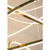 Pierścieniowa lampa wisząca Ring Slim MSE1501100163 Moosee LED 105W 3000K z pilotem złota