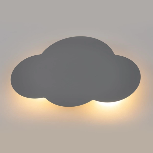 Lampa ścienna dziecięca chmura Cloud 4965 TK Lighting metalowa czarna