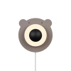 Dziecięcy kinkiet ścienny miś BRUNABEAR 2312951018 brązowy