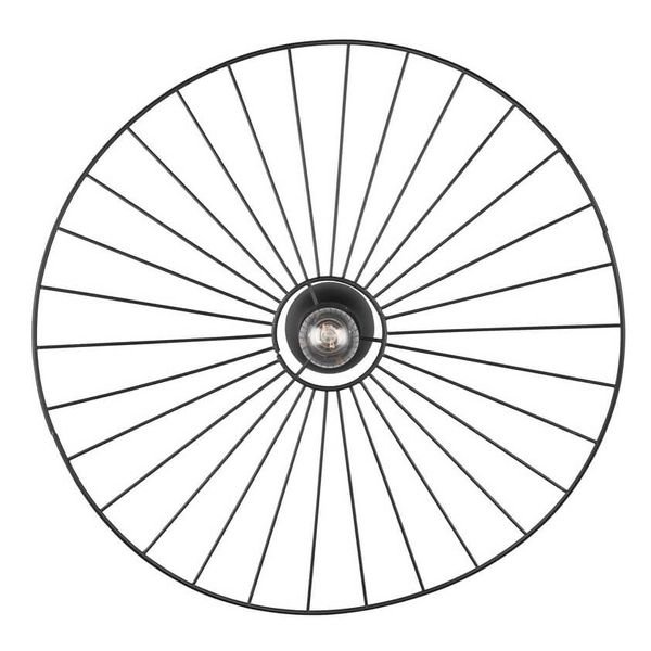Nasufitowa lampa Chapeau R61451032 RL Light kapelusz japandi czarna