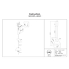 Lampa sypialniana Bangkok MOD185PL-L6B3K5 LED 12W 3000K czarny przydymiony
