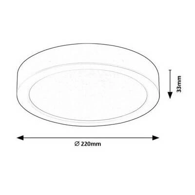 Oczko nasufitowe SHAUN2 71200 LED 24W 4000K metalowe czarne