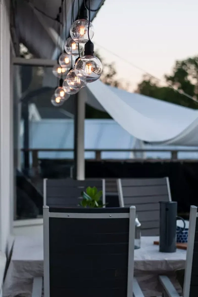 Wisząca lampa do ogrodu Garden DECO Start LED 2,9W czarna