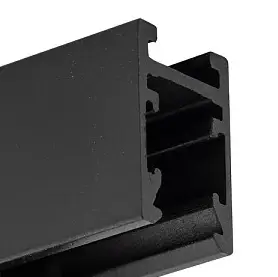 Łącznik natynkowy do szyn 1-obwodowych 11728 czarny