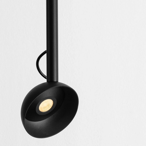 Zwisająca lampa do salonu ACHACACHI LE44757 LED 4W 3000K czarny