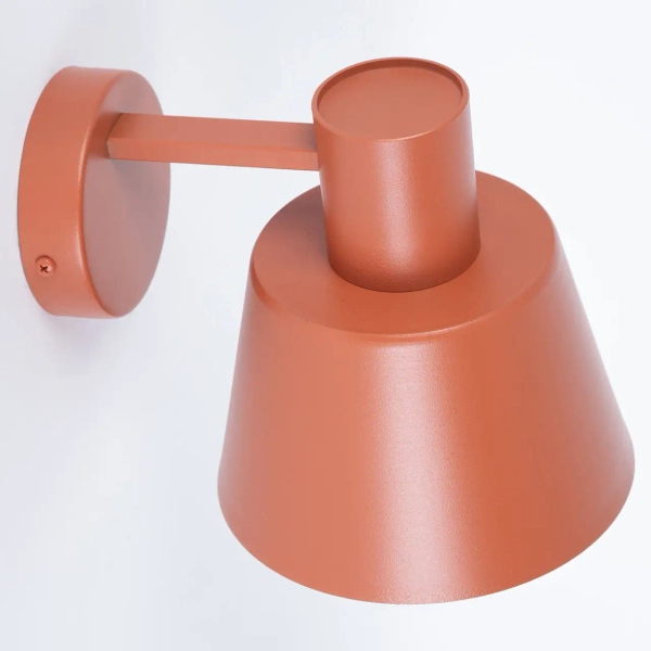 Naścienna lampa do przedpokoju Dunka 41137 metalowa ceglana