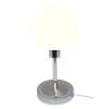 Stołowa lampa kula Cave TB-92039-CH LED 4,8W 3000K do salonu chrom biała
