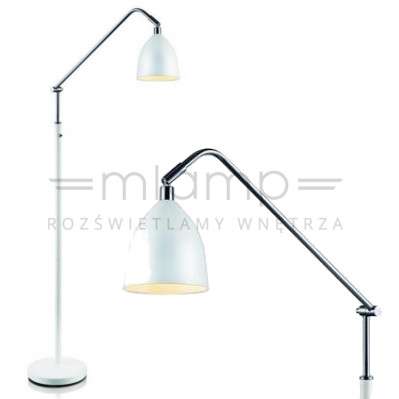 LAMPA podłogowa FREDRIKSHAMN 105022 Markslojd metalowa OPRAWA stojąca biała